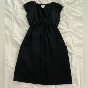 LOFT Woven Little Black Dress